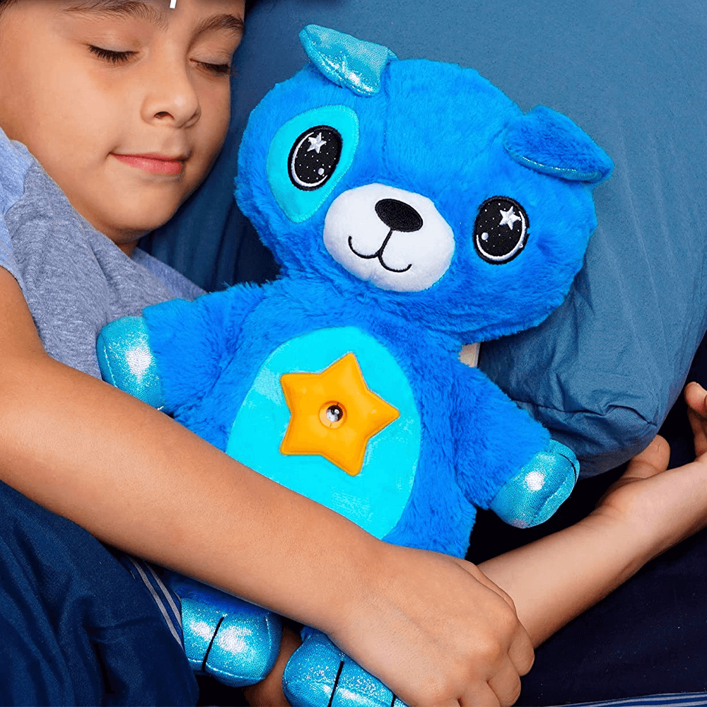 Stuffed Animal Night Light for Kids Blue 2