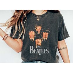 Comfort Colors The Beatles Rock n' Roll T Shirt, Rock n' Roll Shirt, Old School Rock T Shirt, Vintage T Shirt, Retro Vin