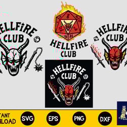 280 file stranger things svg mega bundle stranger things svg eps png,bundle stranger things for cricut, silhouette, digi