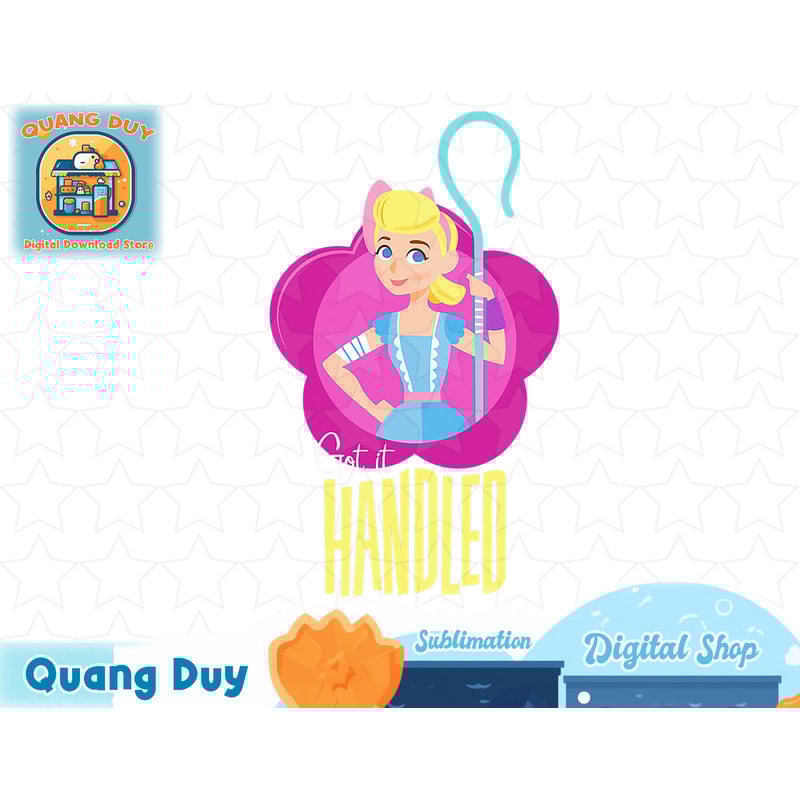 Disney Pixar Toy Story 4 Bo Peep Got It Handled T-Shirt T-Shirt copy.jpg