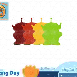 disney pixar toy story aliens silhouette stack t-shirt copy