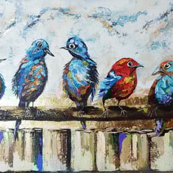 wall art abstract acrylic painting 3d painting interior modern painting