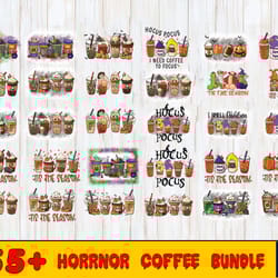 55 file tis the season,horror fall coffee pumpkin png, digital download