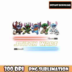 stitch wars bundle svg, star wars friends vector, star wars cricut, star wars svg, star wars cut file, friends svg