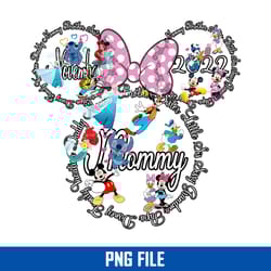 november 2022 mommy mouse png, disney family vacation png, minnie png, disney png digital file