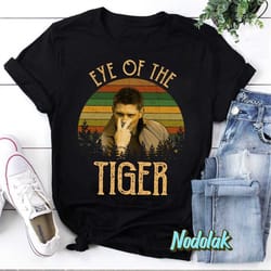 dean winchester eye of the tiger vintage t-shirt, supernatural winchesters shirt, winchester brothers shirt