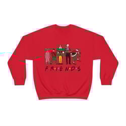 friends christmas unisex heavy blend crewneck sweatshirt