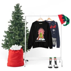 christmas is coming grinch unisex heavy blend crewneck sweatshirt