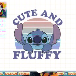 disney lilo & stitch 626 stitch day cute and fluffy portrait png