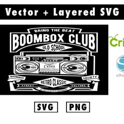 boombox svg & png files for cricut machine , anime svg , manga svg , goku svg