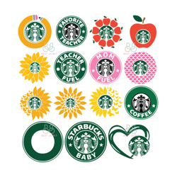 starbucks logo bundle svg, starbucks coffee svg, starbucks logo svg, coffee svg, brand logo svg, instant download
