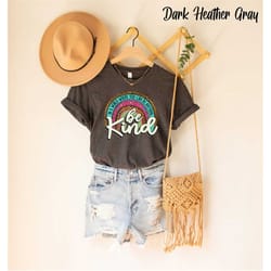 leopard be kind shirt, in a world you can be anything, kindness shirt,teacher gift, christmas gift, teacher's day gift,