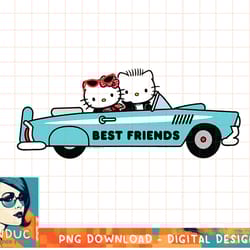hello kitty and dear daniel car friends t-shirt copy png