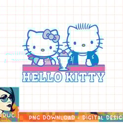 hello kitty and dear daniel milkshake date copy png