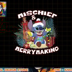 disney lilo & stitch christmas stitch mischief & merrymaking t-shirt.pngdisney lilo & stitch christmas stitch mischief &