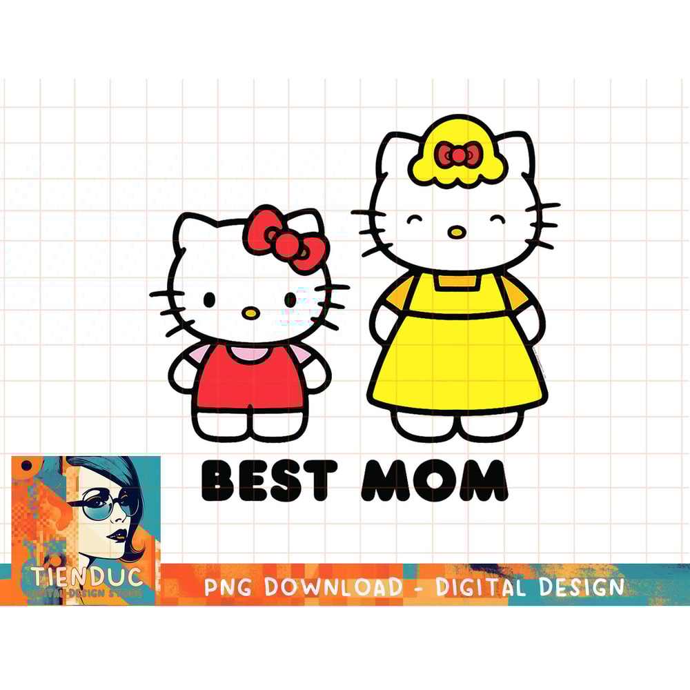Hello Kitty Best Mom Mother's Day T-Shirt copy.jpg