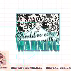 leopard bull skull should came warning country western png