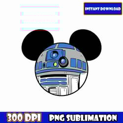 star wars png, star wars clipart, yoda r2d2 darth vader png clipart bundle high quality instant download