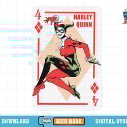 dc comics batman harley quinn playing card t-shirt copy png