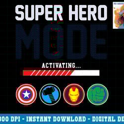 marvel avengers assemble icon suer hero mode graphic png, sublimation png, sublimation copy