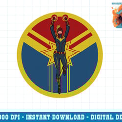 marvel avengers endgame captain marvel circle logo png, sublimation copy