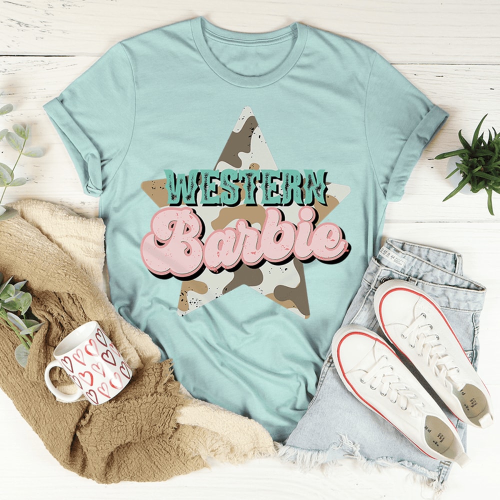 Western Barbie Star Tee
