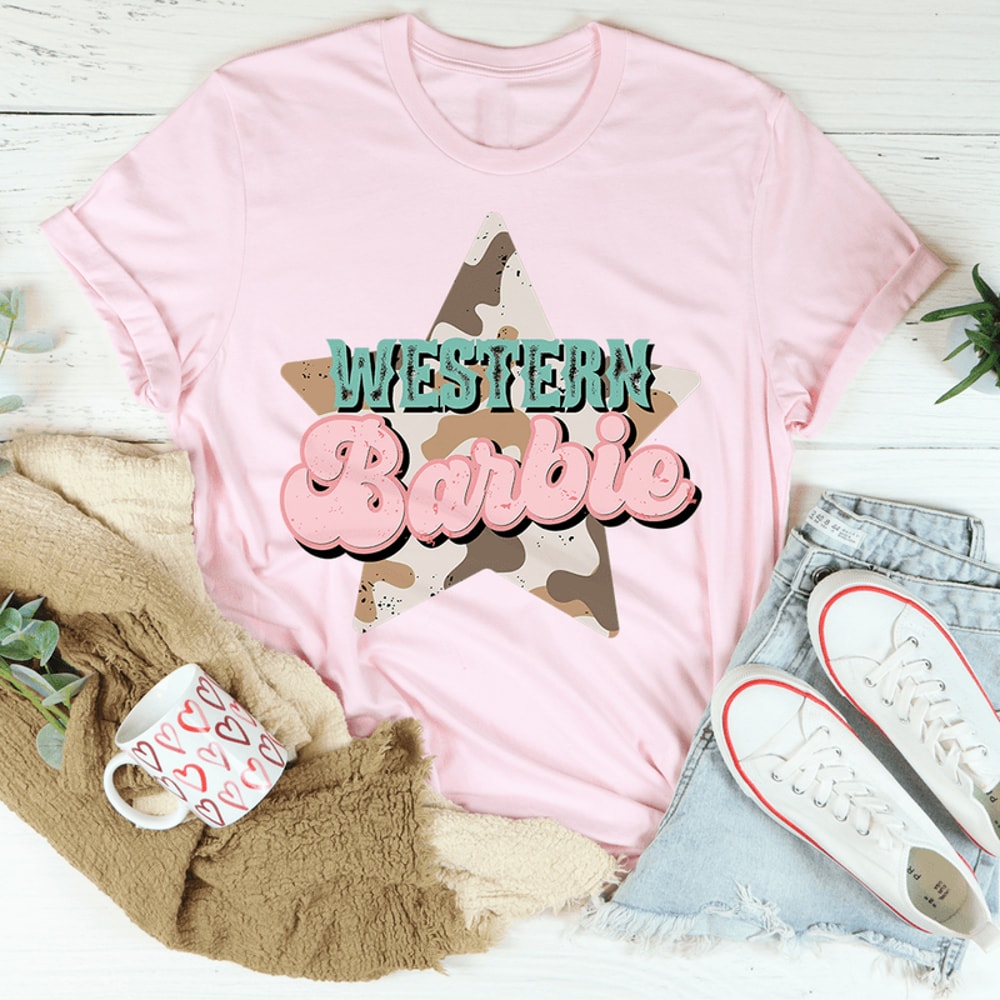 Western Barbie Star Tee