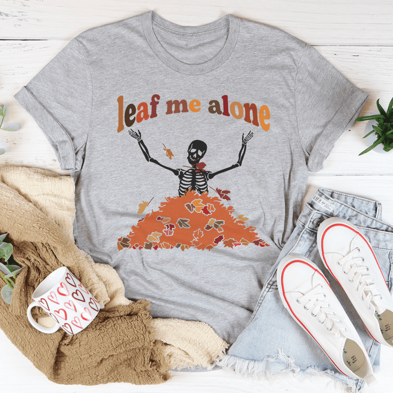 Leaf Me Alone Fall Tee
