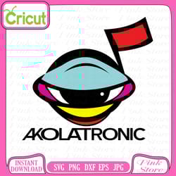 akolatronic logo svg, akolatronic svg, svg files, cricut, craft svg, crafting svg, cut file for cricut, silhouette