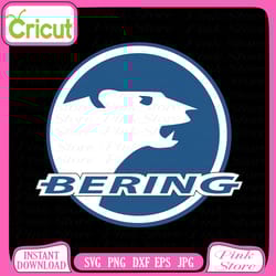bering logo svg, bering svg, svg files, cricut, craft svg, crafting svg, cut file for cricut, silhouette