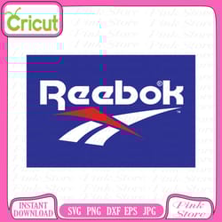 reebok logo svg, reebok svg, svg files, cricut, craft svg, crafting svg, cut file for cricut, silhouette