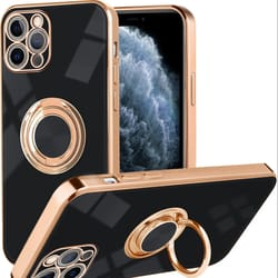 iphone 14 13 12 11 pro max case heavy duty shockproof cover kickstand ring