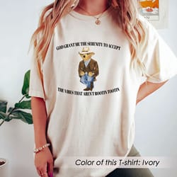 god grant me the serenity to accept the vibes that arent rootin tootin shirt, serenity bear shirt, serenity bear hoodie