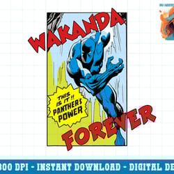 marvel black panther vintage comic poster graphic png, sublimation png, sublimation.pngmarvel black panther vintage comi
