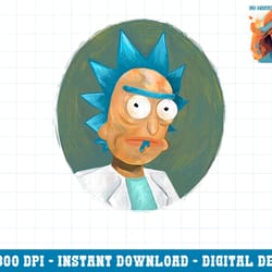 rick and morty impressionist rick png, sublimation copy