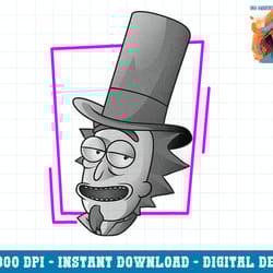 rick and morty shirt rick sanchez iii portrait png, sublimation copy