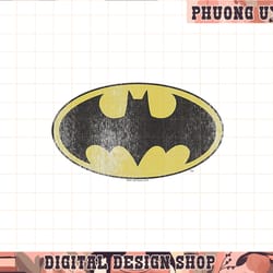 batman retro bat logo distressed png, sublimate