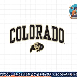 colorado buffaloes arch over white officially licensed png, sublimation copy