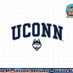 connecticut huskies arch over white officially licensed png, sublimation copy