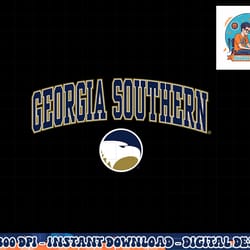 georgia southern eagles arch over officially licensed png, sublimation copy