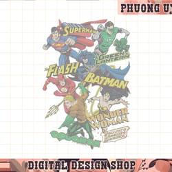 justice league justice collage png, sublimate