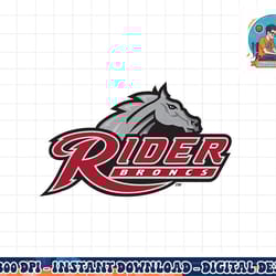 rider broncs icon officially licensed png, sublimation copy