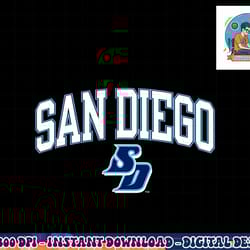 san diego toreros arch over officially licensed png, sublimation copy