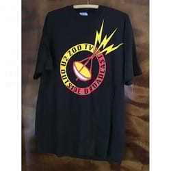 vintage u2 1992 zoo tv outside broadcast concert tour tee shirt