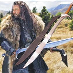 the hobbit orcrist sword in 28-inch size the sword of thorin oakenshield hobbit sword replica sword