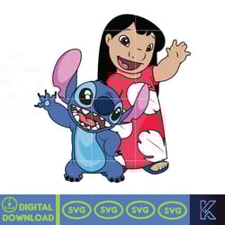 lilo and stitch svg cut file lilo stitch stitch svg stitch instant download