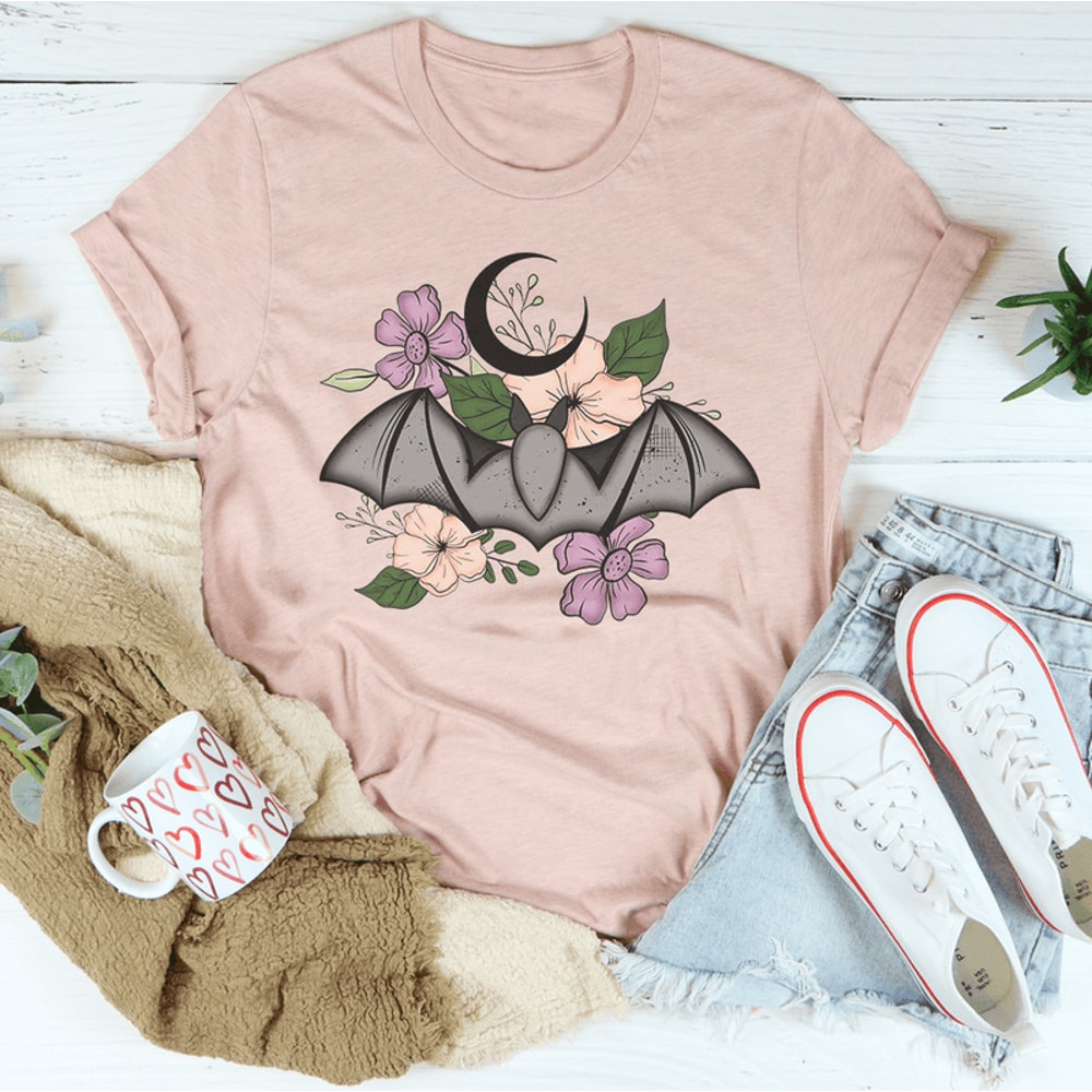 Floral Bat Tee