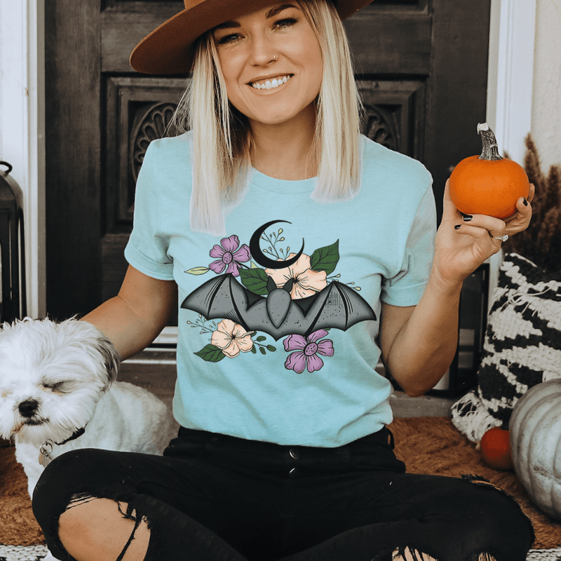 Floral Bat Tee