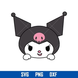 kuromi svg, hello kitty svg, kawaii kitty cat svg, svg, cartoon svg, png dxf eps, hk19052302