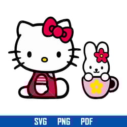 hello kitty svg, kawaii kitty cat svg, hello kitty cricut svg, cartoon svg, png pdf, hk19052313